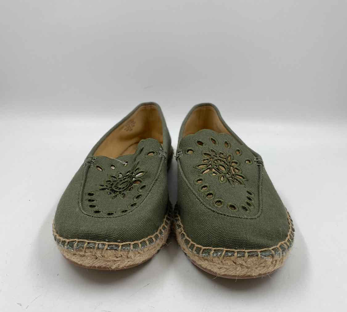 Talbots Women's Shoe Size 9.5 Green Eyelet Casual Shoes