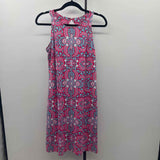 Talbots Women's Size 2 Pink medallion Dress