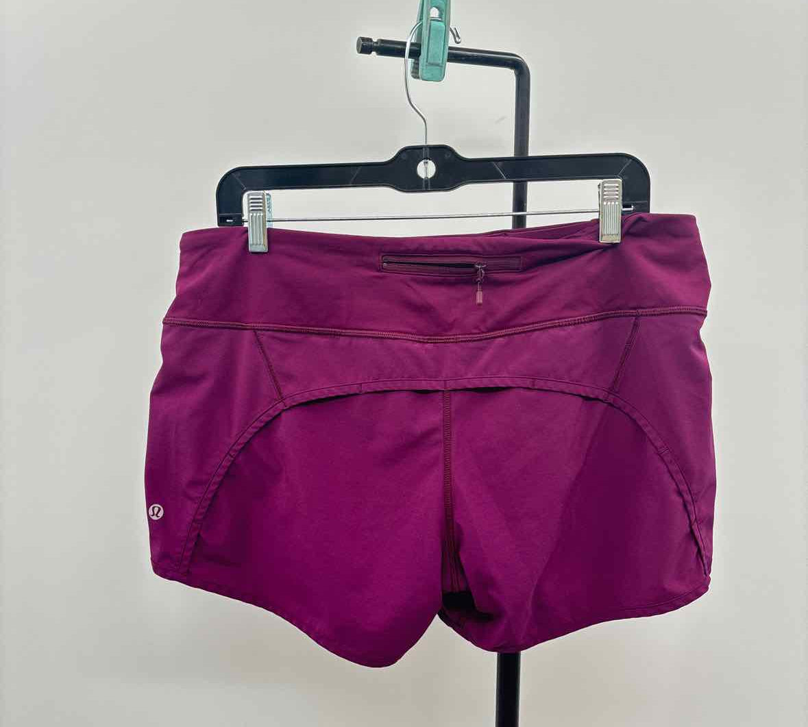 Lululemon Junior's Size 10 Purple Solid Shorts