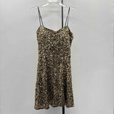 B Darlin Women's Size 13/14 Gold Sequins Gown/Evening Wear