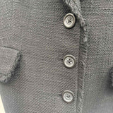 Karl Lagerfeld Women's Size 14 Black Textured Jacket