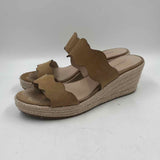 Pelle Moda Women's Shoe Size 10 Tan Solid Sandals