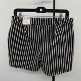 White House Black Market Women's Size 10 Black Stripe Shorts