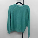 Perfect White Tee Women's Size L Green Textured Sweatshirt
