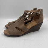 Kelly & Katie Women's Shoe Size 9 Caramel Solid Wedges
