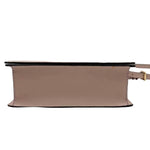 Bottom MICHAEL KORS Blush Pink Leather FULL FLAP Crossbody Purse