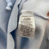 Ocean Drive Women's Size S Light Blue Solid Sweatshirt