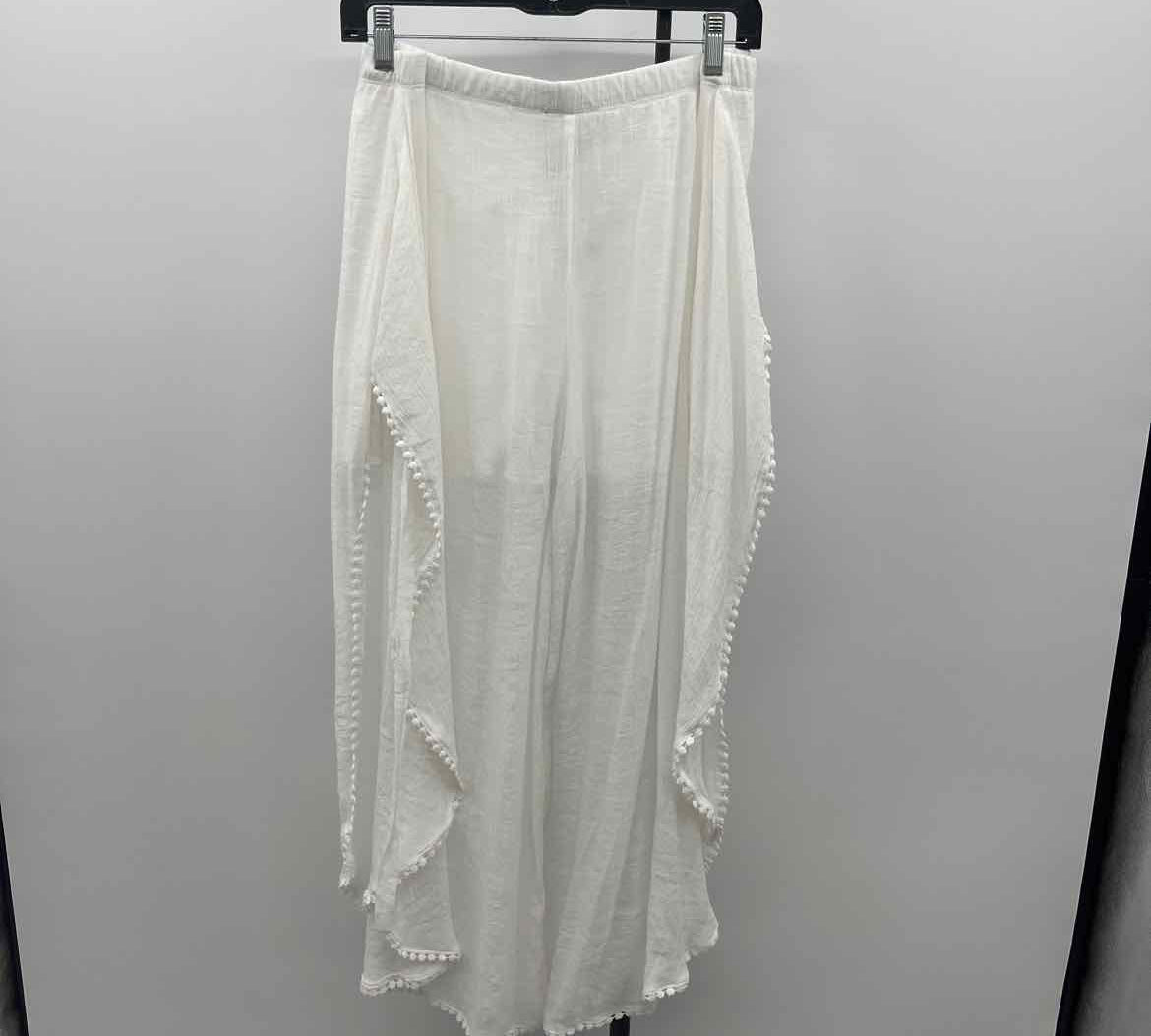 by & by Women's Size 20 White Textured Pants