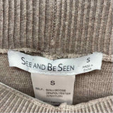 See and Be Seen Women's Size 6 Mocha Heathered Pants