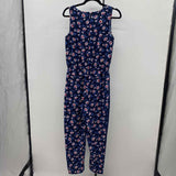 Tommy Hilfiger Women's Size 8 Navy Floral Jumper