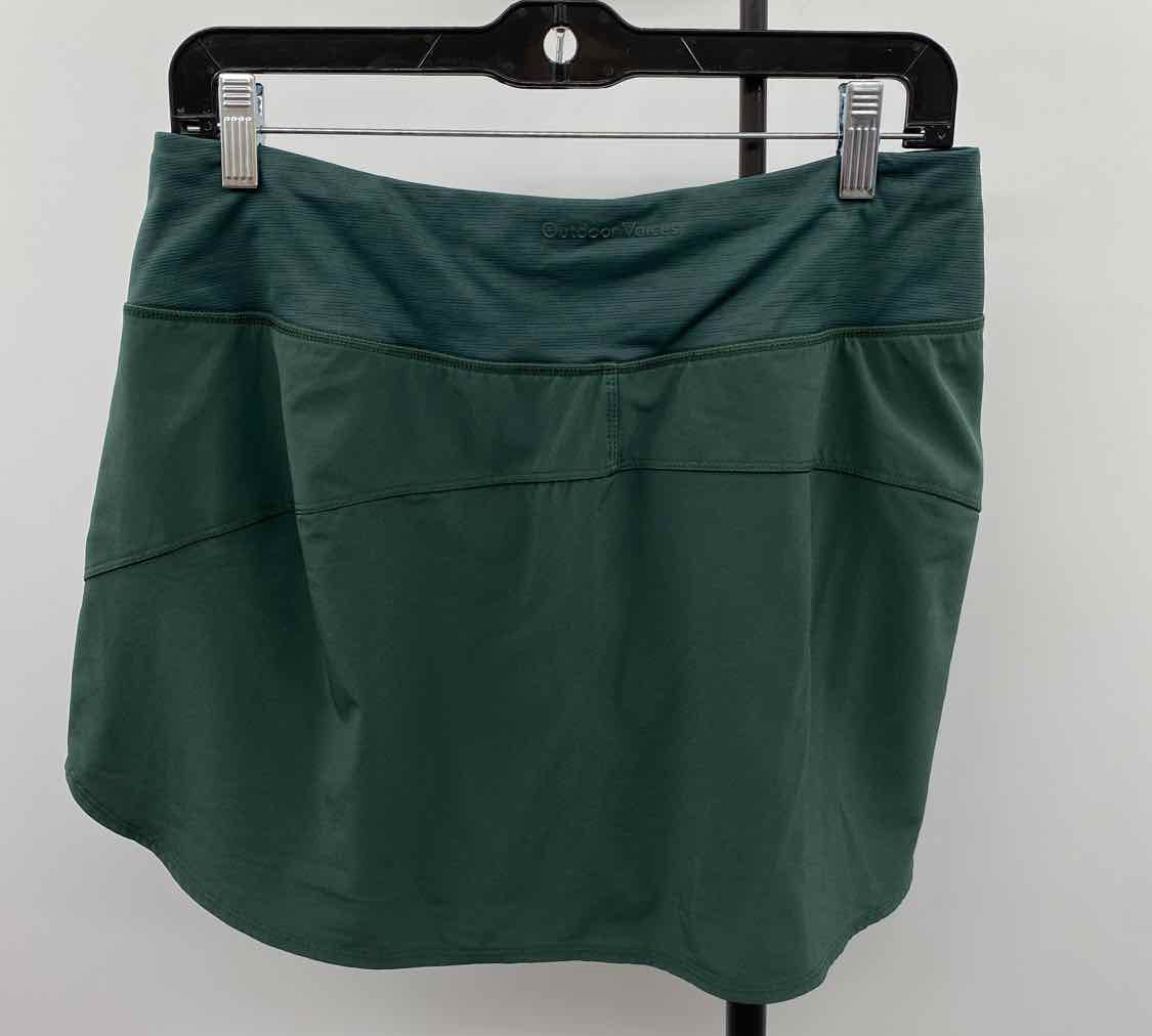 outdoor voices Women's Size 14 Green Solid Skirt