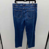 JJill Women's Size 14 Blue Solid Jeans