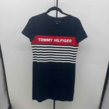 Tommy Hilfiger Women's Size 6 Navy Stripe Dress