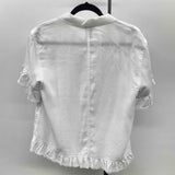 Multiples Women's Size M White Solid Jacket