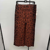 Maeve Junior's Size 10 Brown Animal Print Pants