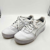 Puma Women's Shoe Size 9.5 Ivory Textured Sneakers
