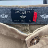 Dockers Men's Size 44 Tan Solid Pants
