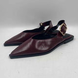Steve Madden Women's Shoe Size 10 Wine Solid Slingbacks
