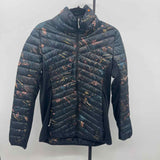 Orage Women's Size M Black Abstract Jacket