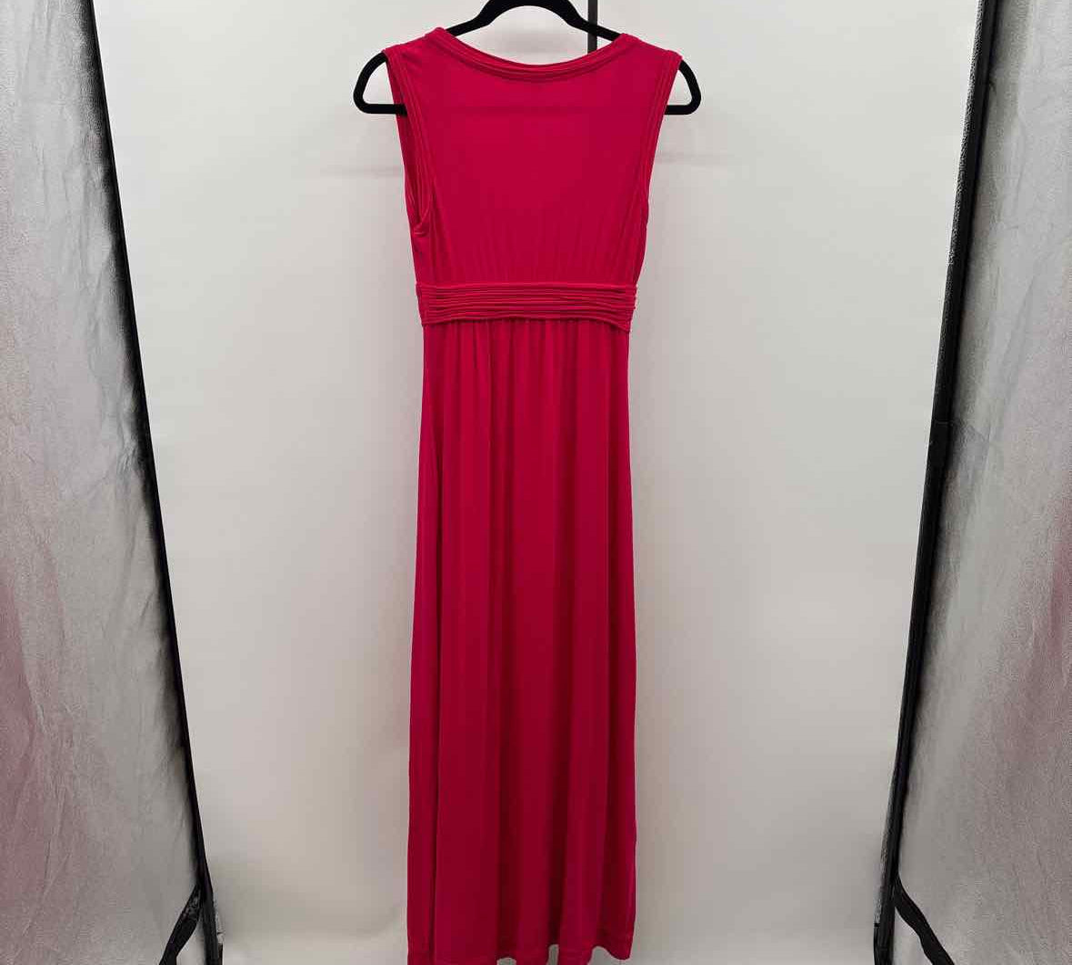 Max Studio Women's Size 6 Red Solid Dress