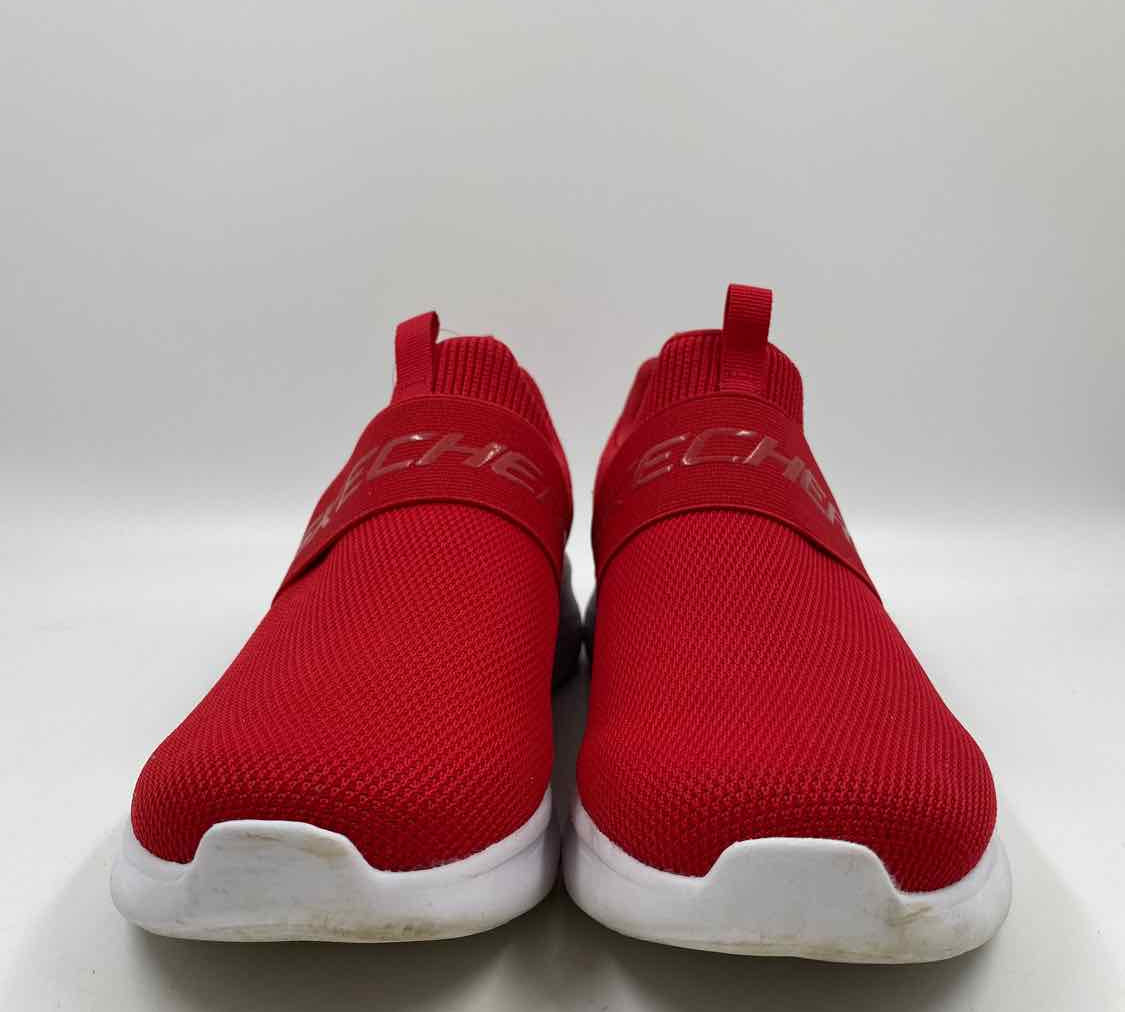 Skechers Women's Shoe Size 8.5 Red Textured Sneakers