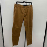 Denim & Co Men's Size 32 Brown Solid Pants