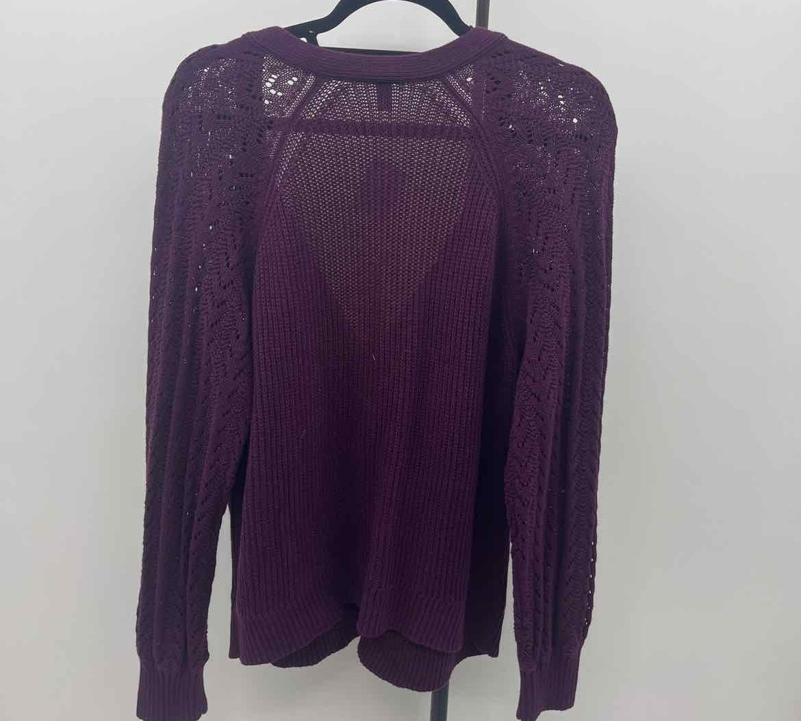 Torrid Women's Size 2X Purple Textured Cardigan