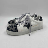 Simply Southern Women's Shoe Size 7 White Animal Print Sneakers