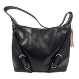 NWT PATRICIA NASH Black Leather ELIA HOBO Shoulder Bag Purse