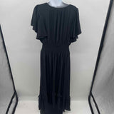 Ramy Brook Women's Size 10 Black Solid Dress