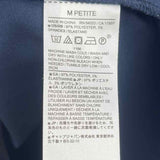 Banana Republic Women's Size MP Navy Solid Long Sleeve Shirt