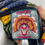 Johnny Was Women's Size L Blue Floral Jacket