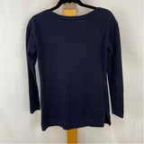 Talbots Women's Size XSP Navy Solid Sweater
