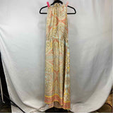 Lane Bryant Women's Size 18 Tan Print Dress