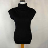 Elliott Lauren Women's Size S Black Ribbed Short Sleeve Shirt
