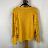 Grace & Karma Women's Size XL Mustard Yellow Solid Sweater