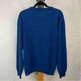 Magee Men's Size XXL Blue Wool Solid Sweater