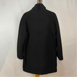 J Crew Women's Size XS Black Solid Coat