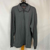 Eddie Bauer Men's Size L Gray Solid Sweater