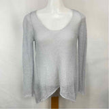 Lara Knit Women's Size S Gray mesh Sweater