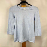 Belford Women's Size XS Baby Blue Heathered Sweater