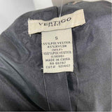 Vertigo Women's Size S Green Animal Print Jacket