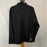 Elevate Women's Size XXL Black Solid Sweatshirt