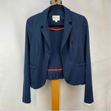 Maison Jules Women's Size M Navy Solid Jacket