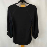 Fifteen Twenty Women's Size XS Black Solid Long Sleeve Shirt