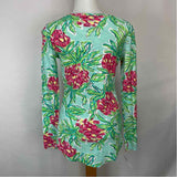 Lilly Pulitzer Women's Size S Green Fruit Long Sleeve Shirt