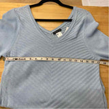 Venus Women's Size XL Baby Blue Solid Sweater