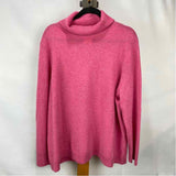 Talbots Women's Size 3X Pink Solid Sweater