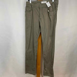 Brax Men's Size 33 Olive Solid Pants