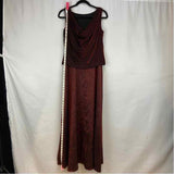 Arianna Women's Size M Red Shimmer Gown/Evening Wear